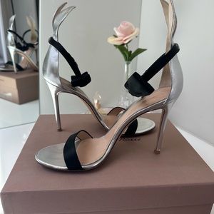 Giuseppe Zanotti Silver Heels - Size 42